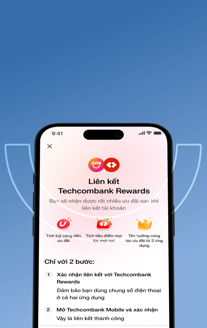 Liên kết tài khoản Techcombank